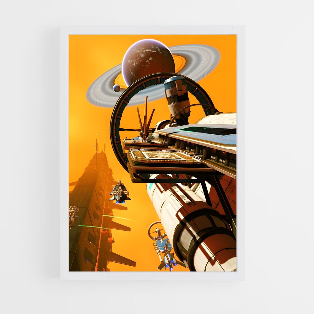 Poster Horizons Étoilés – affiche No man sky (vue 3)